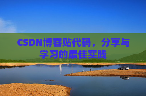 CSDN博客贴代码，分享与学习的最佳实践